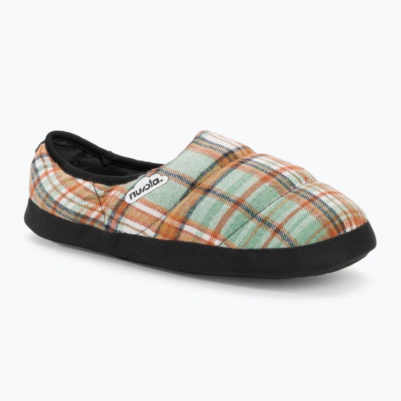 Zimní bačkory Nuvola Classic Scotland green/orange