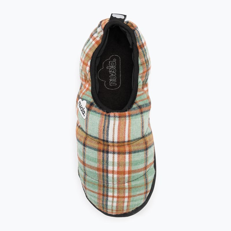 Zimní bačkory Nuvola Classic Scotland green/orange 6