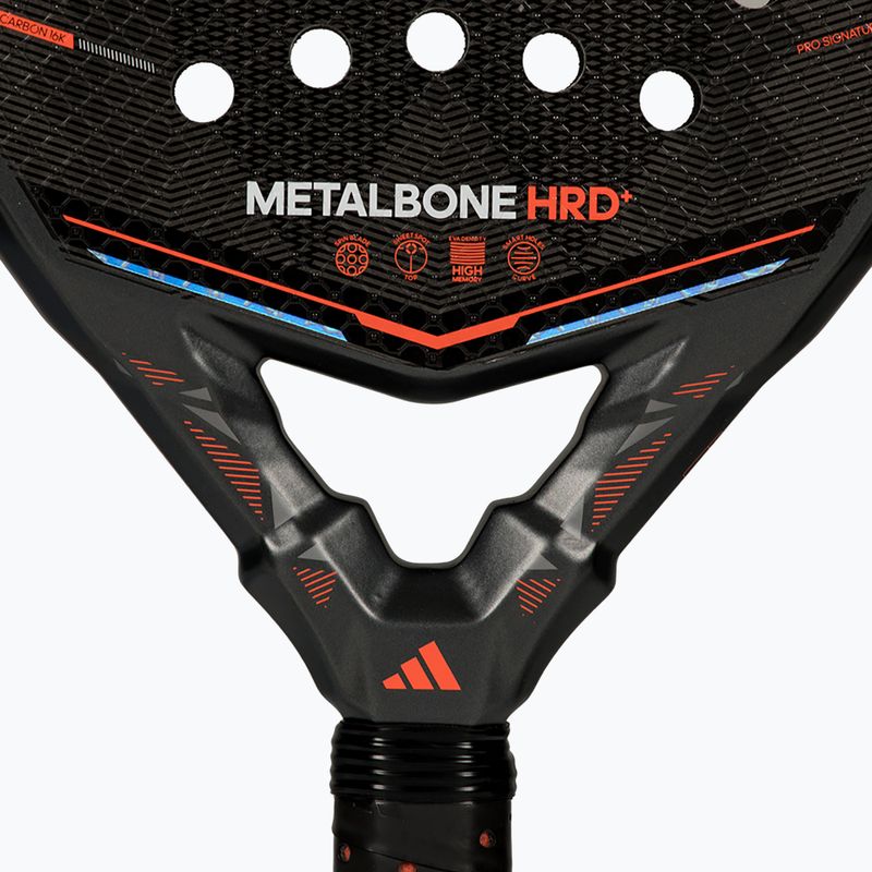 Raketa na padel adidas Metalbone Hrd+ 2026 black/red 8