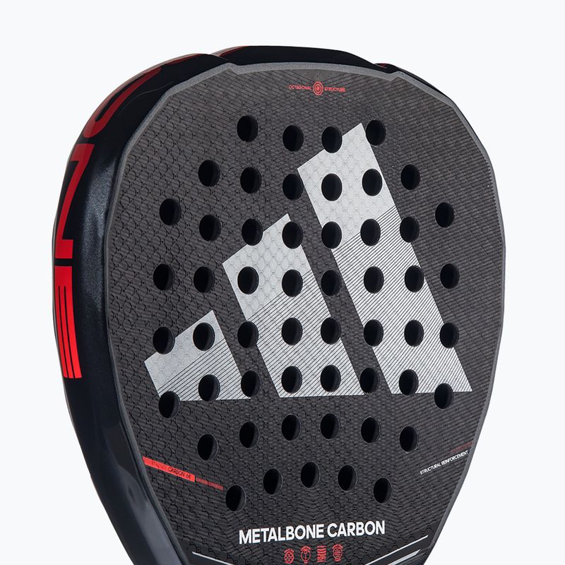Raketa na padel adidas Metalbone Carbon 2026 black/red 5