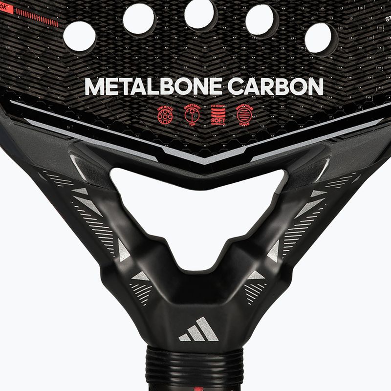 Raketa na padel adidas Metalbone Carbon 2026 black/red 7
