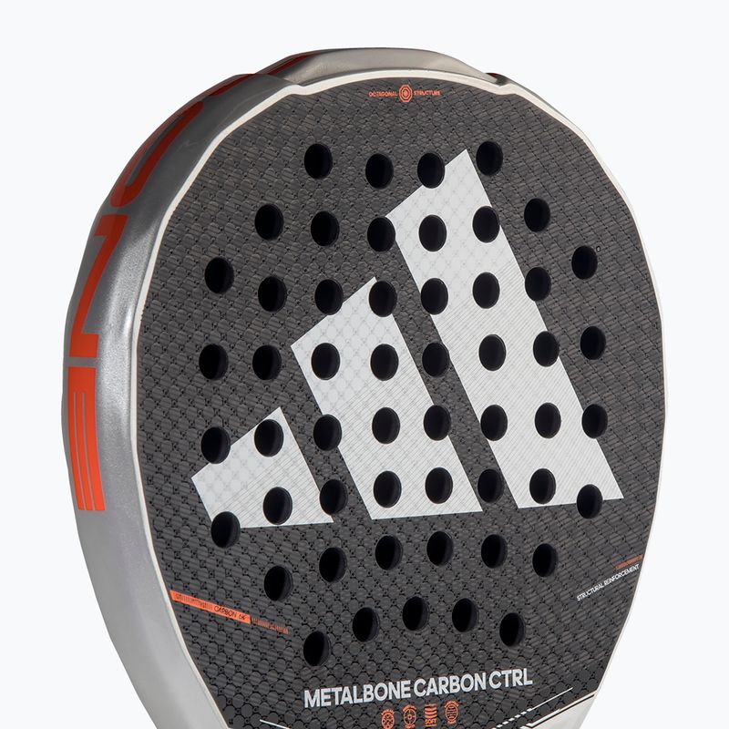 Raketa na padel adidas Metalbone Carbon CTRL 2026 white/black 6