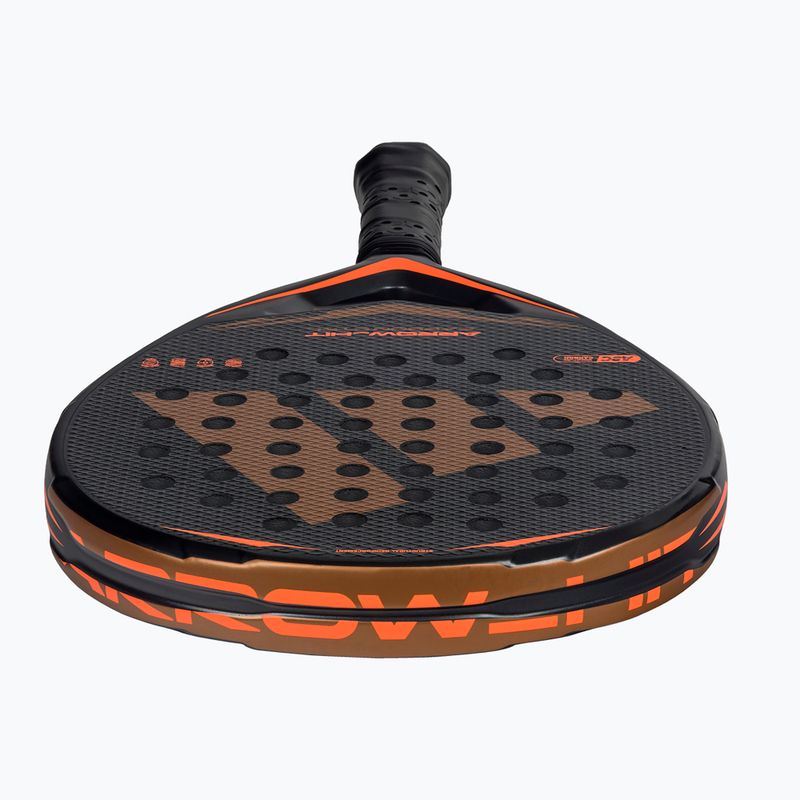 Raketa na padel adidas Arrow Hit Carbon CTRL anthracite/orange 4