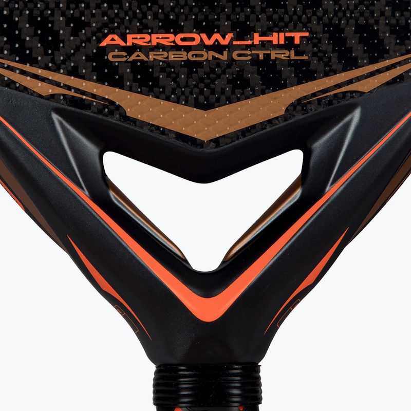 Raketa na padel adidas Arrow Hit Carbon CTRL anthracite/orange 7