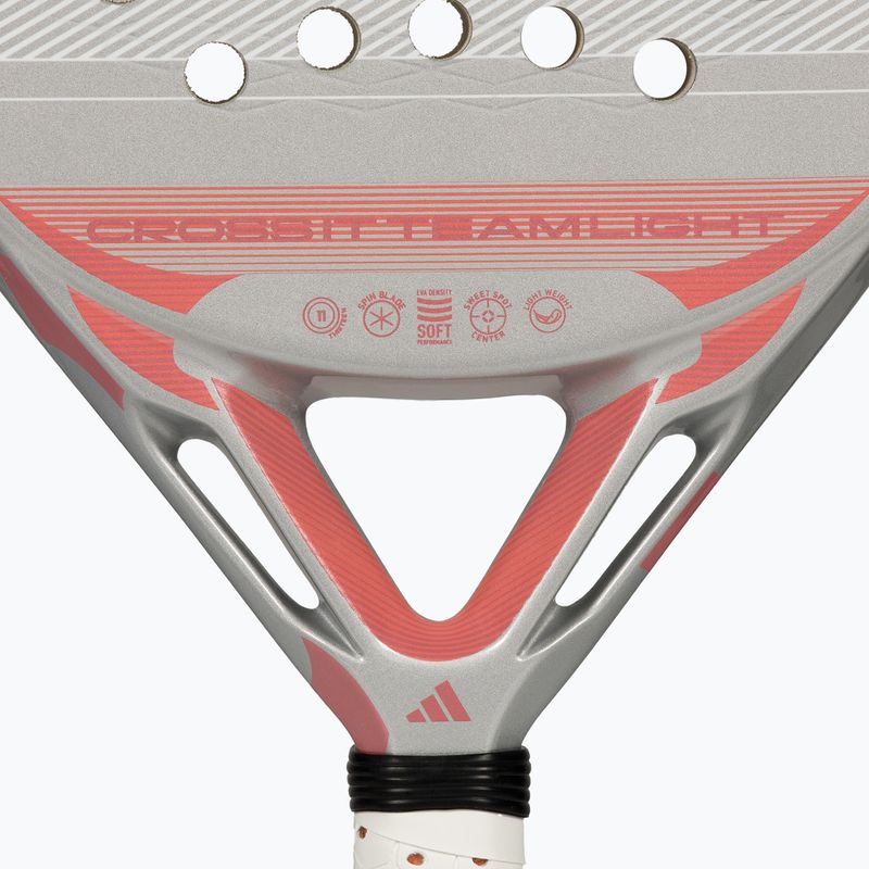 Raketa na padel adidas Cross IT Team Light 2026 white/pink 7