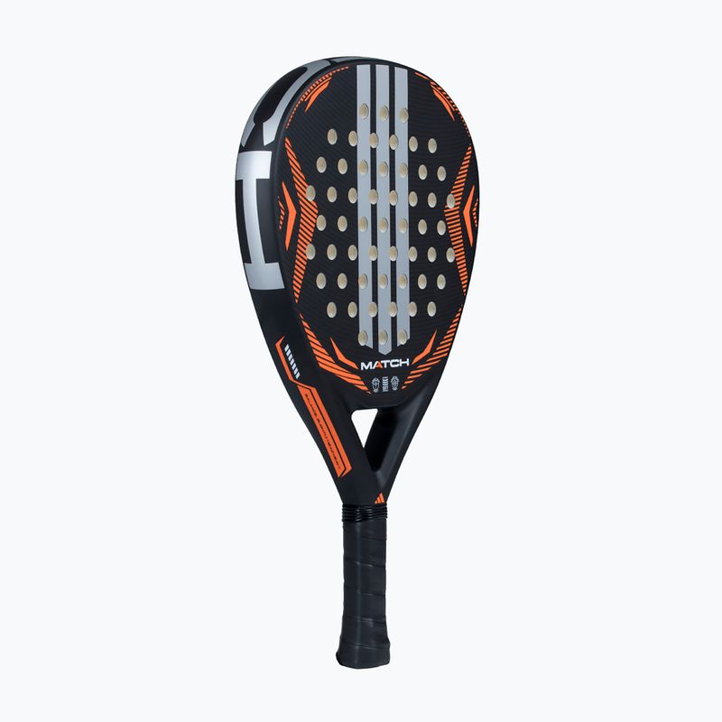 Raketa na padel adidas Match 2026 black/orange 2