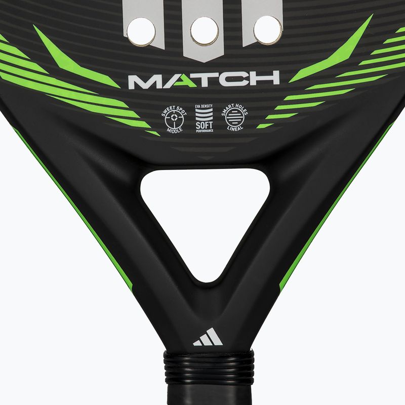 Raketa na padel adidas Match 2026 black/lime 5