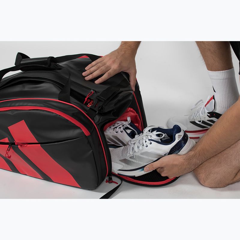 Taška na padel adidas Multigame Racket Bag Ale Galán 2026 black/red 7