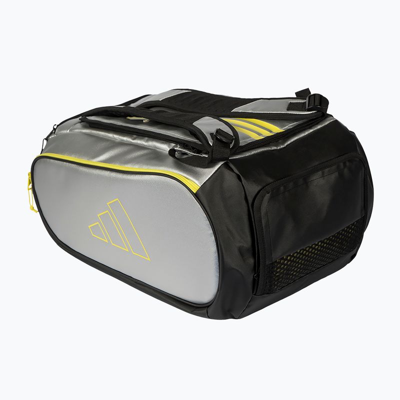 Pádová taška adidas Tour Racket Bag 2026 54 l silver/lime 2