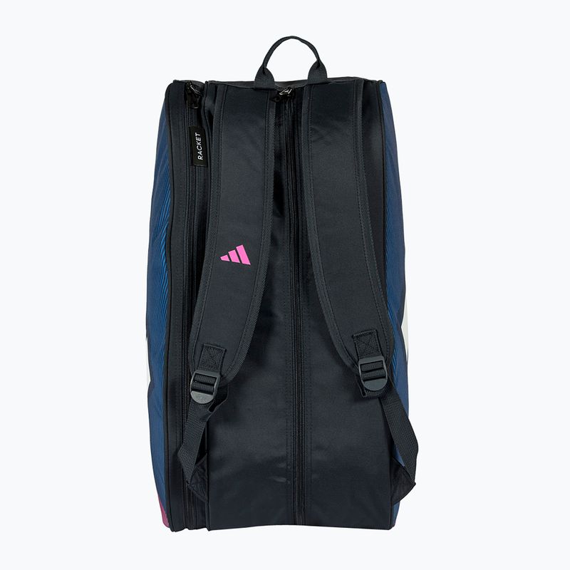 Taška na padel adidas Control Racket Bag 2026 blue/pink 4
