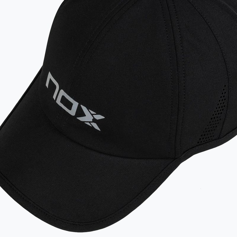 Kšiltovka NOX Cap black/white 5