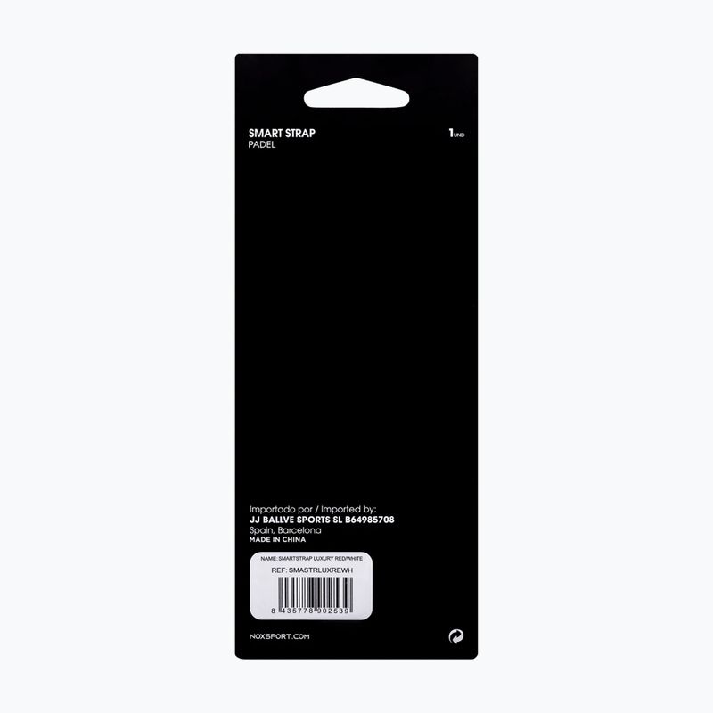 Řemínek na zápěstí NOX Luxury Smartstrap red/white 2