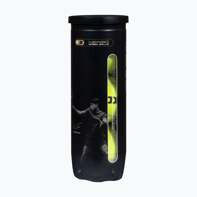 Míče na padel NOX Nerbo Speed 3B 3 pack yellow 2