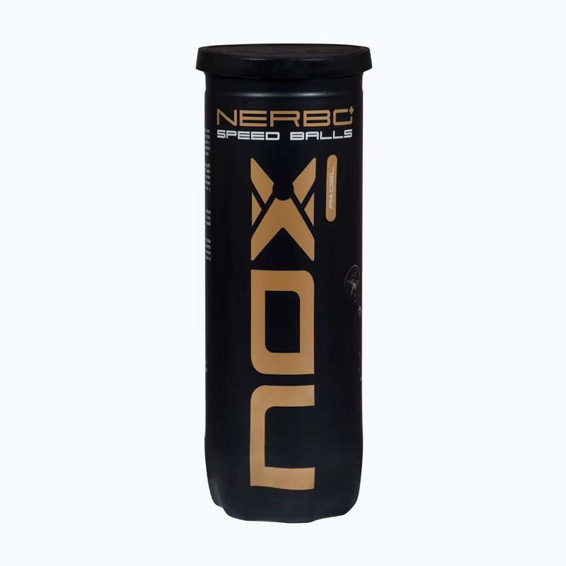 Míče na padel NOX Nerbo Speed 3B 3 pack yellow 3