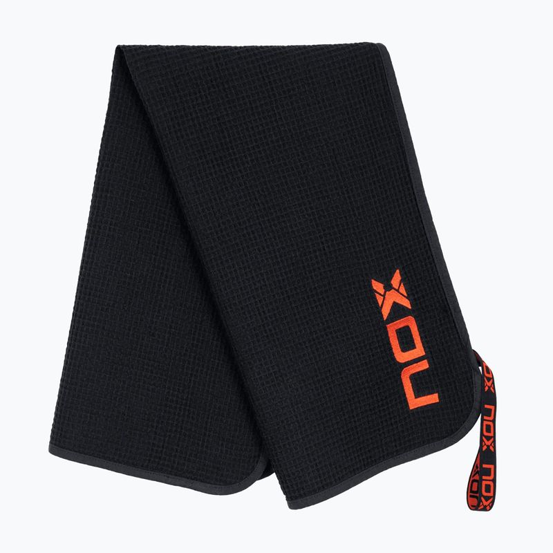 Ručník NOX Cotton Towel black/red 3