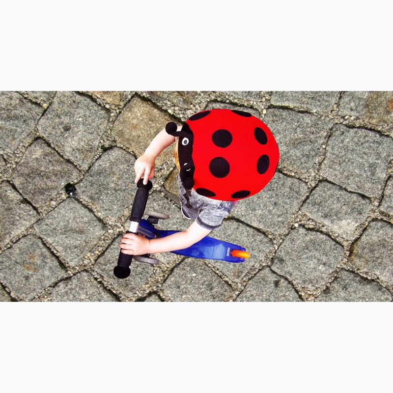 Návlek na přilbu COOLCASC Ladybird červený 001 10