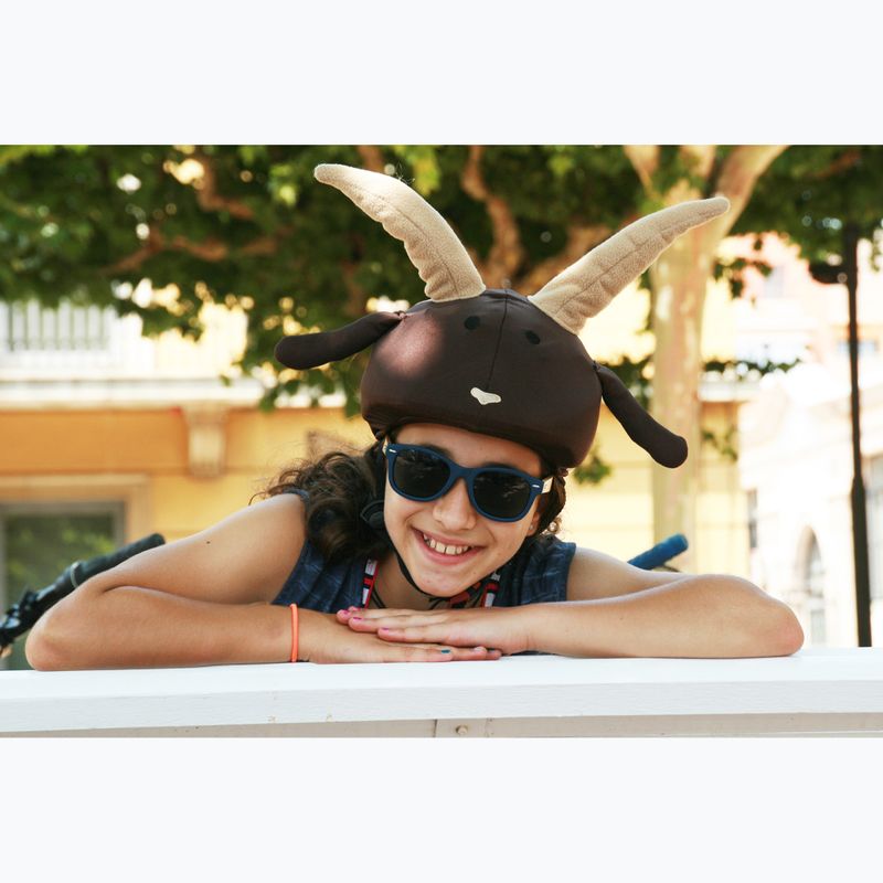 Návlek na přilbu COOLCASC Goat hnědý 18 5