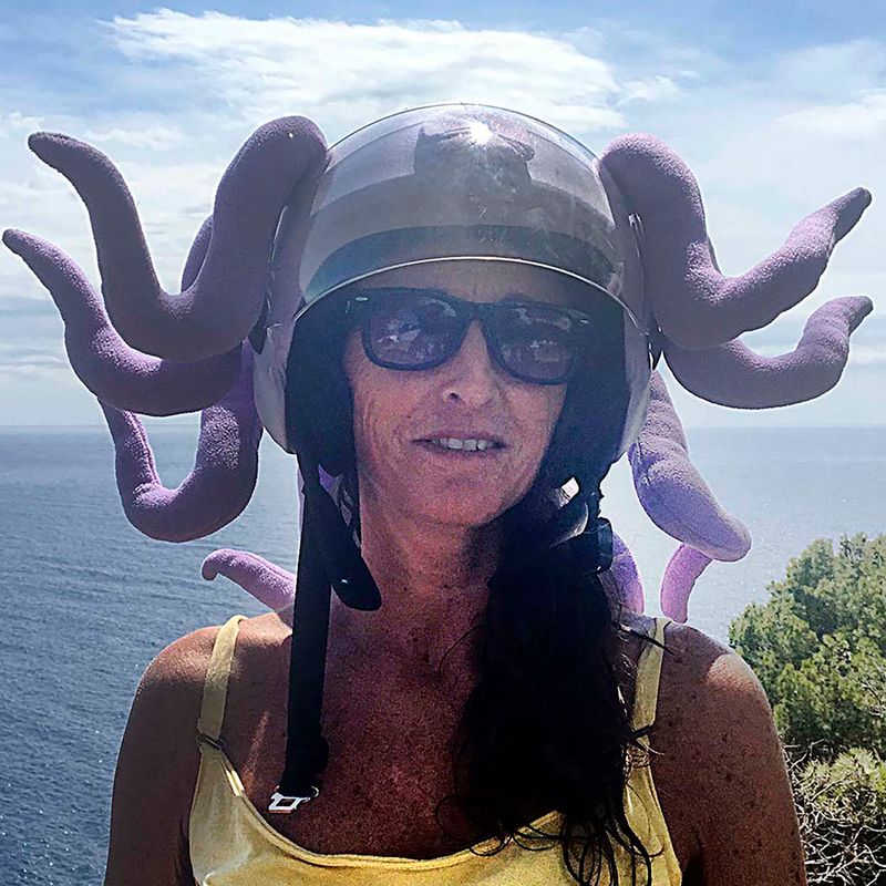 Návlek na přilbu   COOLCASC Octopus 9