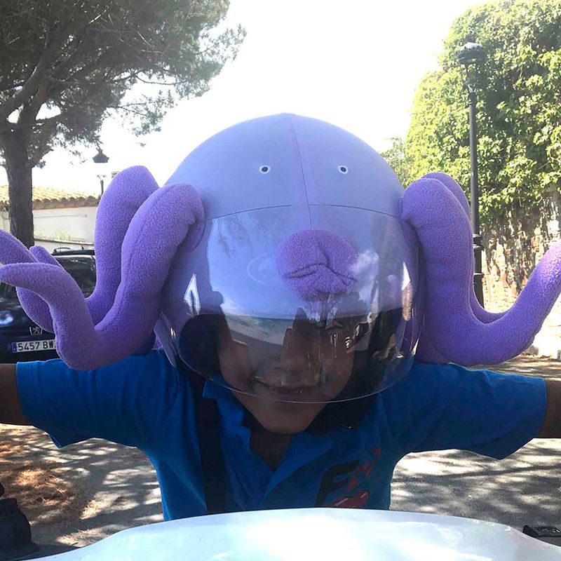 Návlek na přilbu   COOLCASC Octopus 10