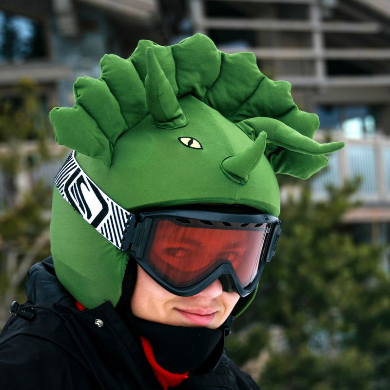 Návlek na helmu COOLCASC Triceratops 6