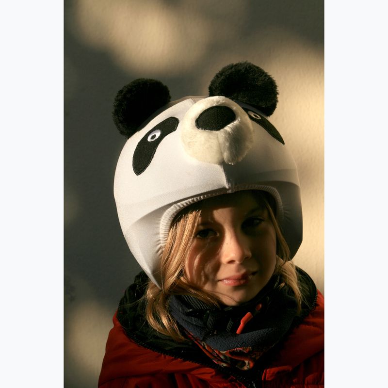 Návlek na helmu COOLCASC Panda Bear bílý 42 8