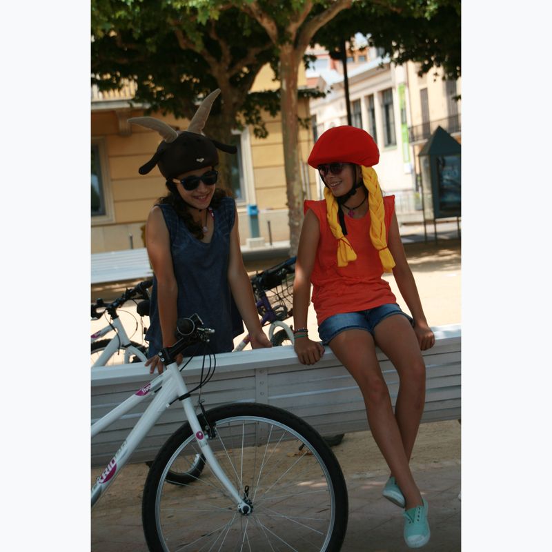 Návlek na přilbu COOLCASC Little red hood červený S071 9