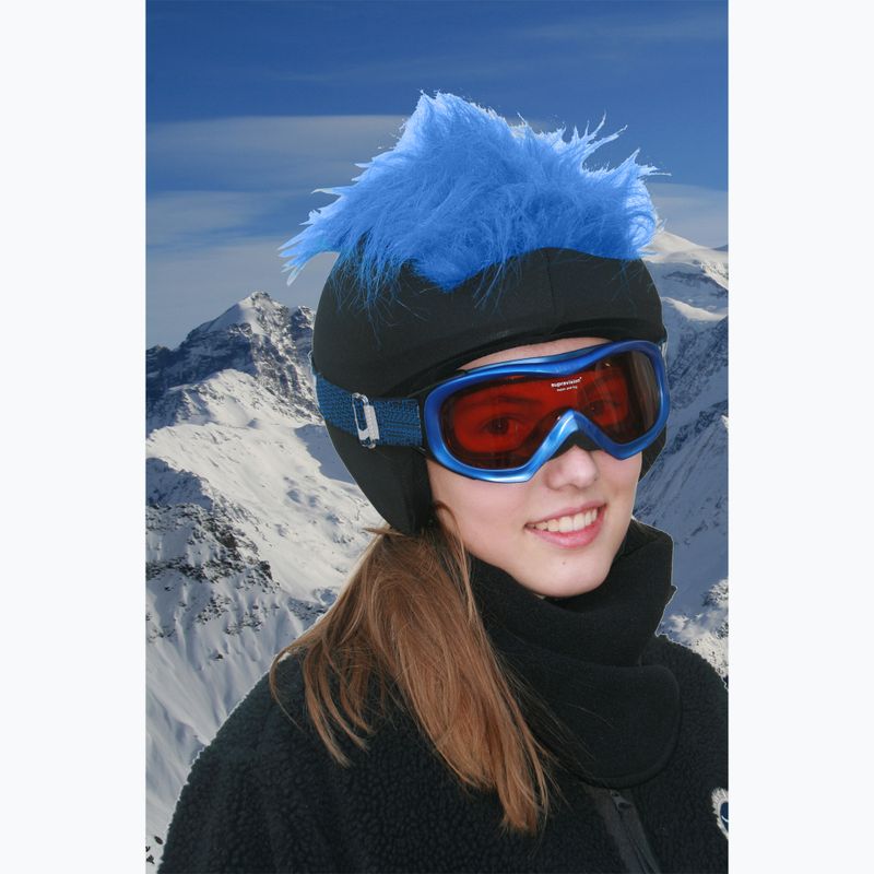 Návlek na přilbu  COOLCASC Kryt Furry Blue 6