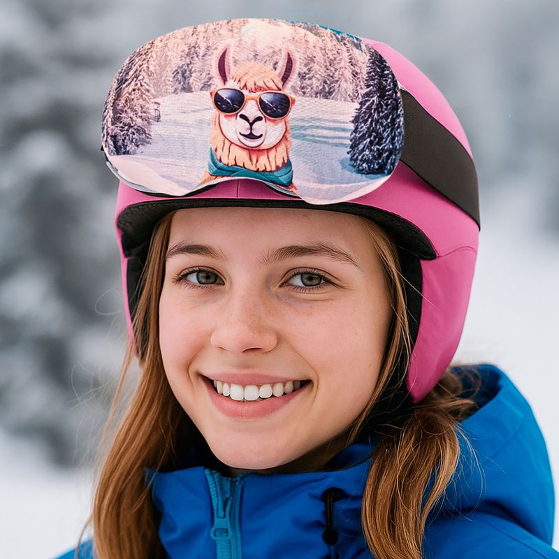 Obal na brýle COOLCASC Llama Goggle Cover 2