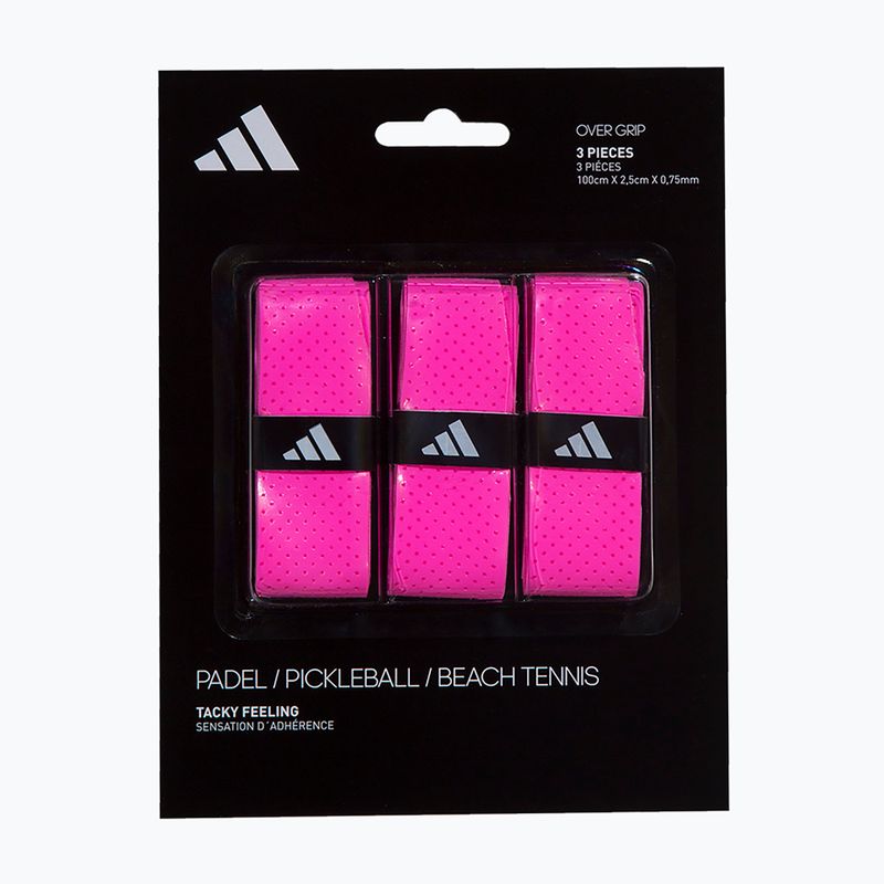 Omotávky na padelové rakety  adidas Padel Overgrip Set 3 pcs. pink 4
