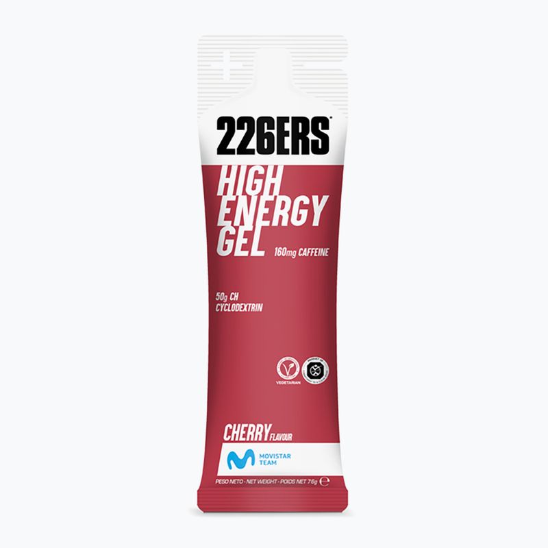 Energetický gel 226ERS High Energy Kofeinový  76 g třešeň