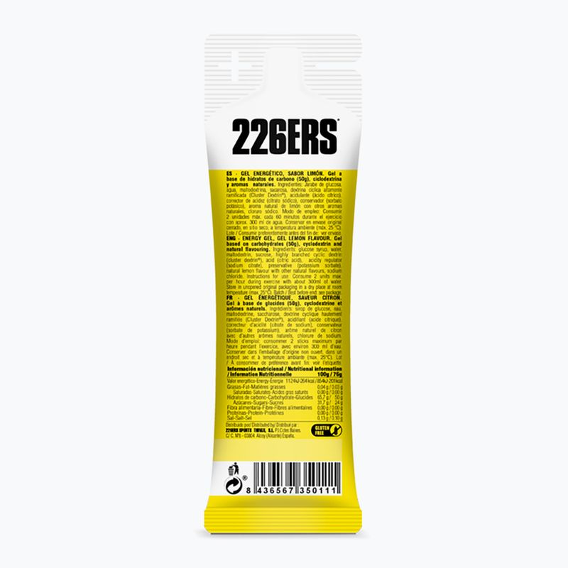 Energetický gel 226ERS High Energy 76 g citron 2