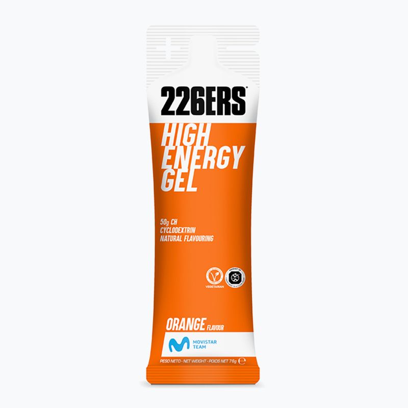 Energetický gel 226ERS High Energy Slaný  BCAA 76 g pomeranč