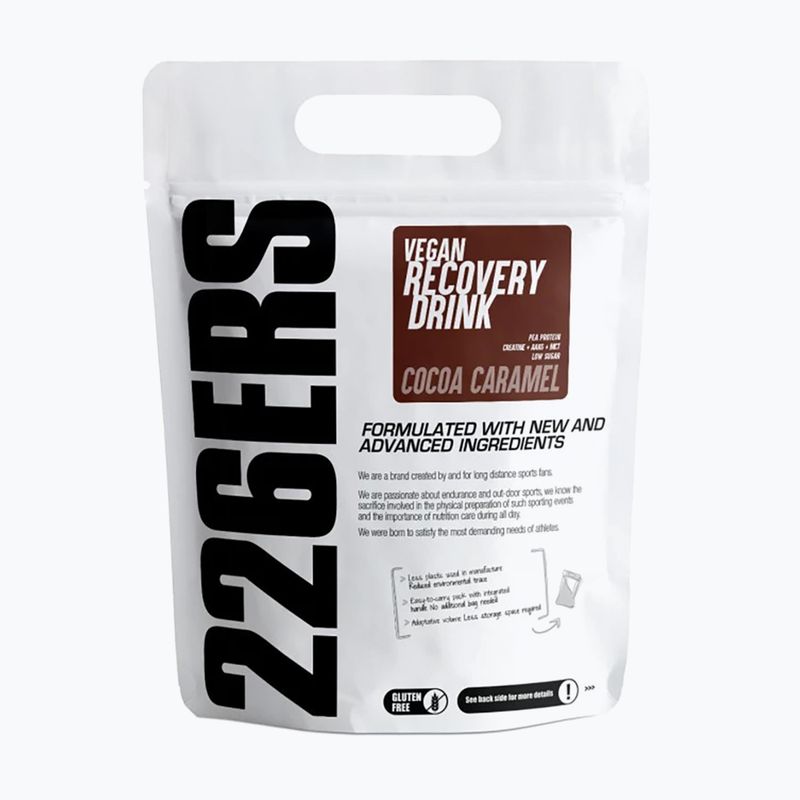 Regenerační nápoj  226ERS Vegan Recovery Drink 0,5 kg čokoláda -karamel