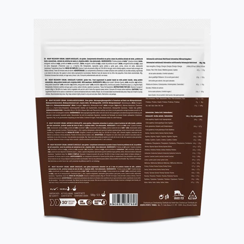 Izolát 226ERS Recuperador Night Recovery Cream 2.0 500 g chocolate 2