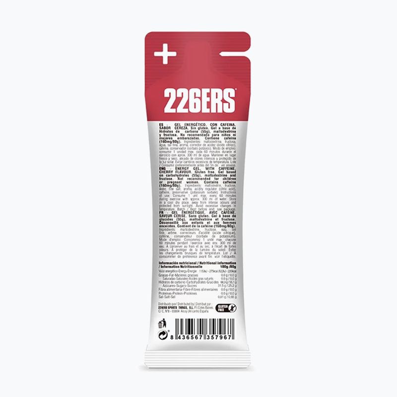 Energetický gel 226ERS High Fructose Gel 80g třešeň 2