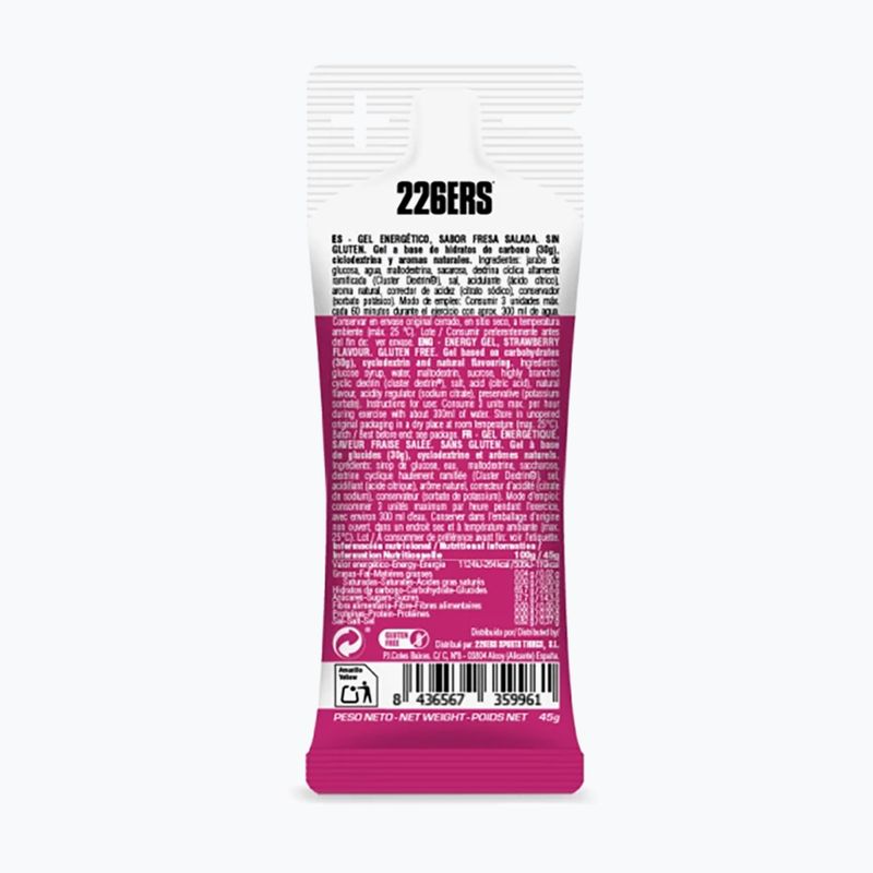 Energetický gel 226ERS High Energy XS 45 g salty strawberry 2
