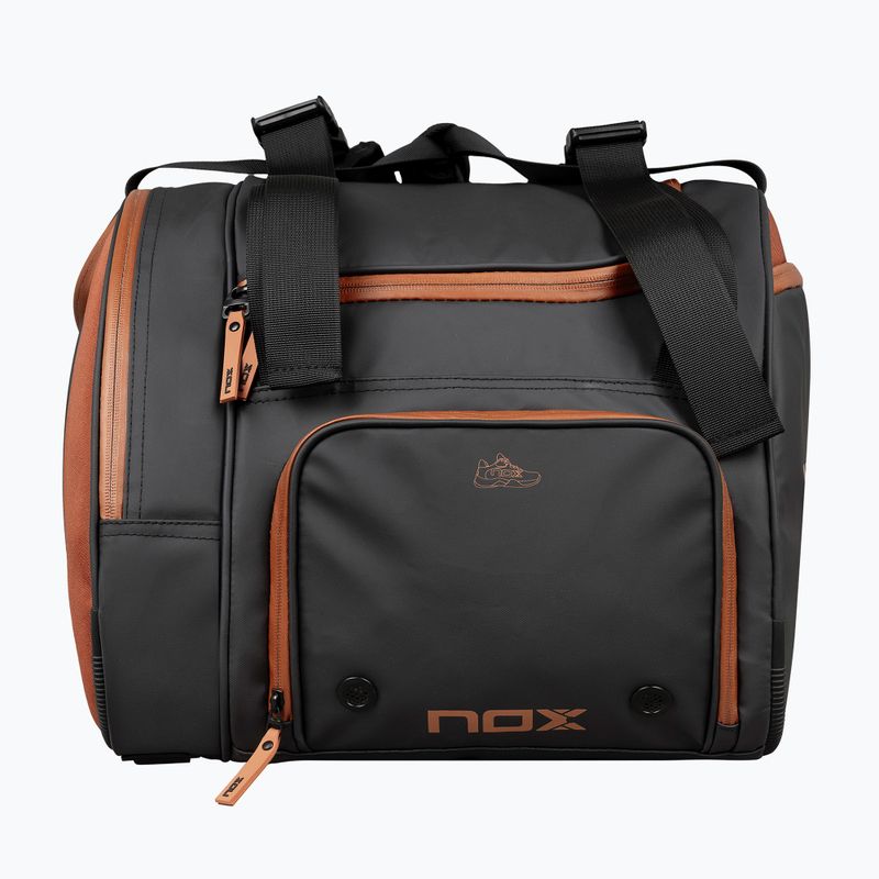 Taška na rakety NOX Luxury Open Series 60 l black/brown 8