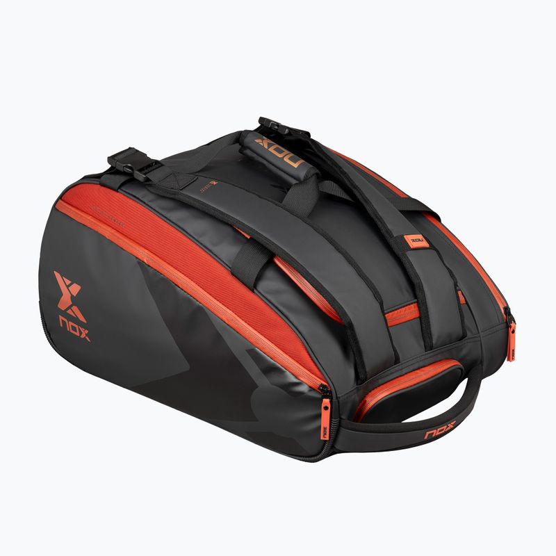 Taška na rakety  NOX Luxury Open Series padel bag 60 l black/red