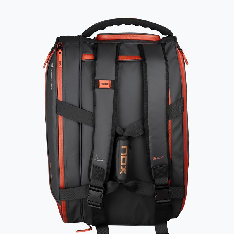 Taška na rakety  NOX Luxury Open Series padel bag 60 l black/red 7