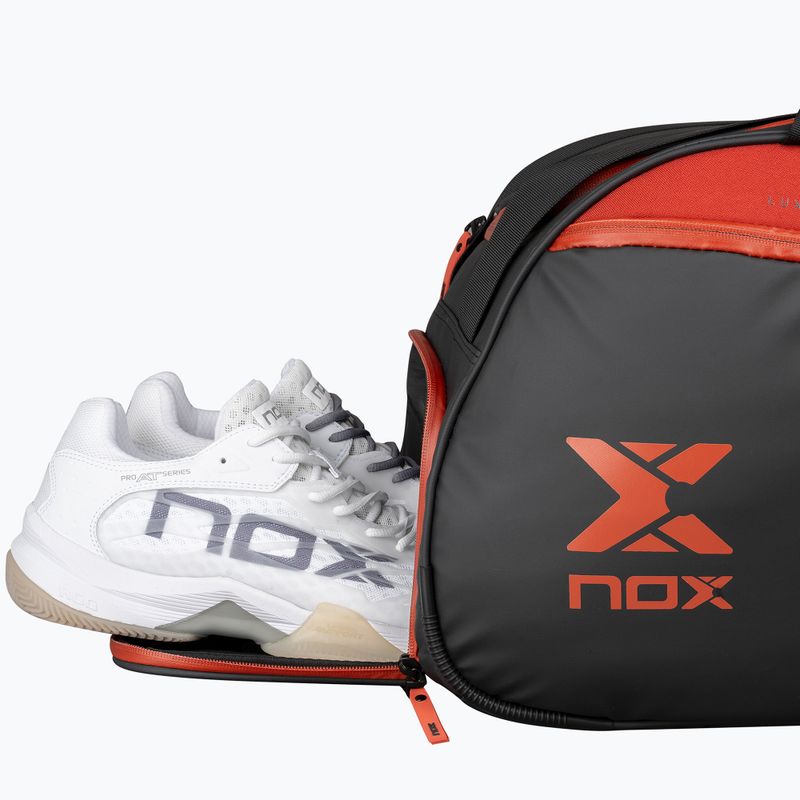 Taška na rakety  NOX Luxury Open Series padel bag 60 l black/red 14