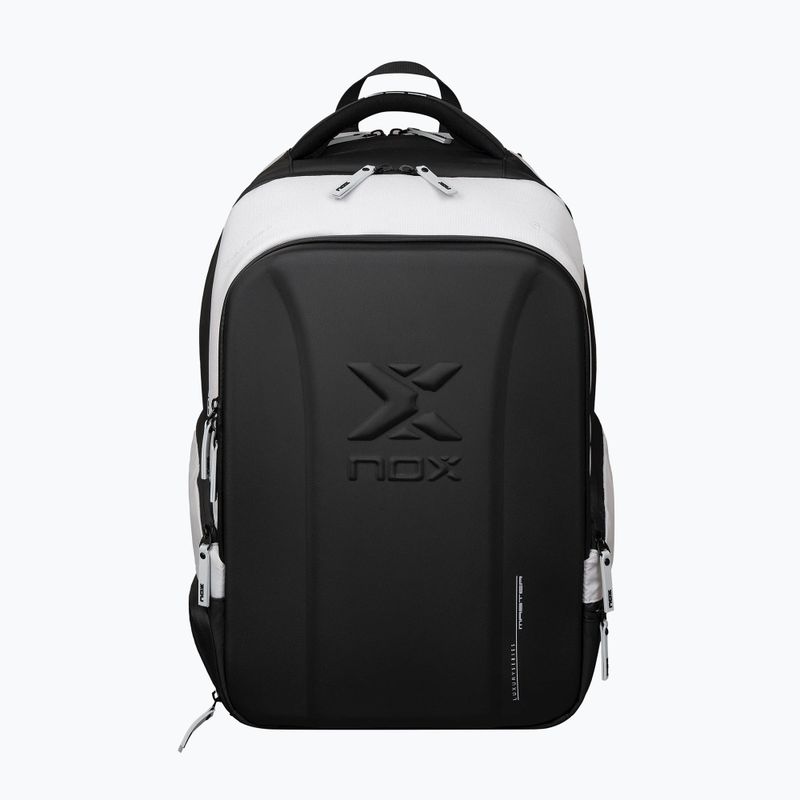 Batoh na padel NOX Luxury Master Series Backpack 30 l white/black