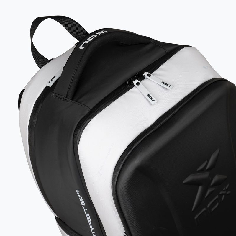 Batoh na padel NOX Luxury Master Series Backpack 30 l white/black 6