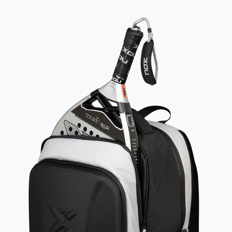 Batoh na padel NOX Luxury Master Series Backpack 30 l white/black 10