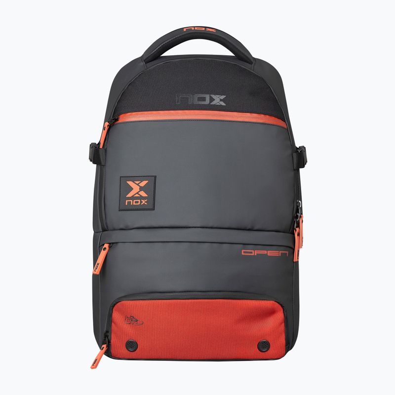 Batoh na padel NOX Luxury Open Series Backpack 30 l black/red
