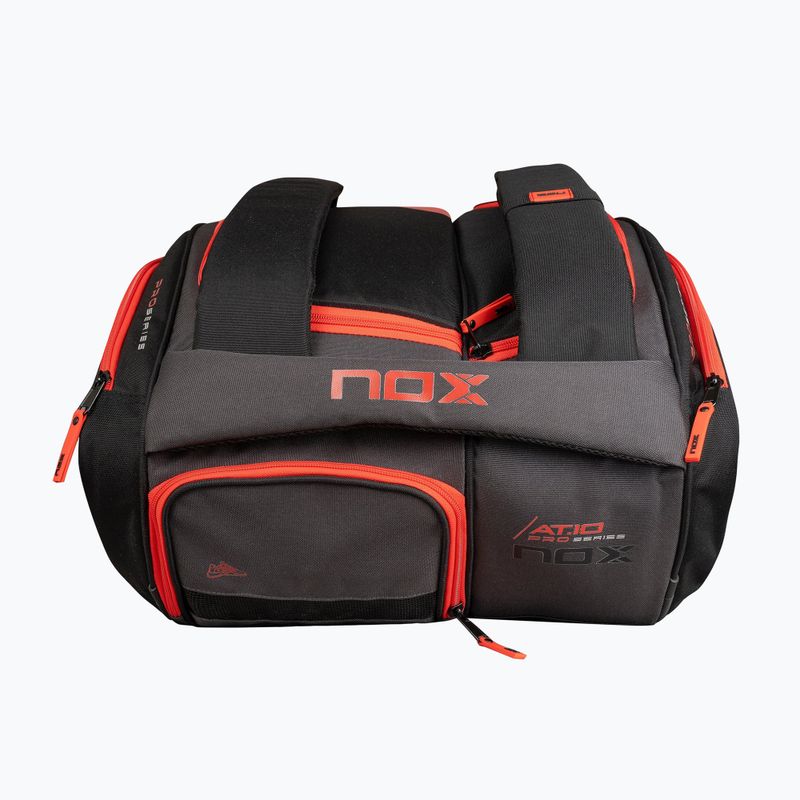 Taška na padel NOX AT10 XXL Padelbag 90 l grey/orange 3