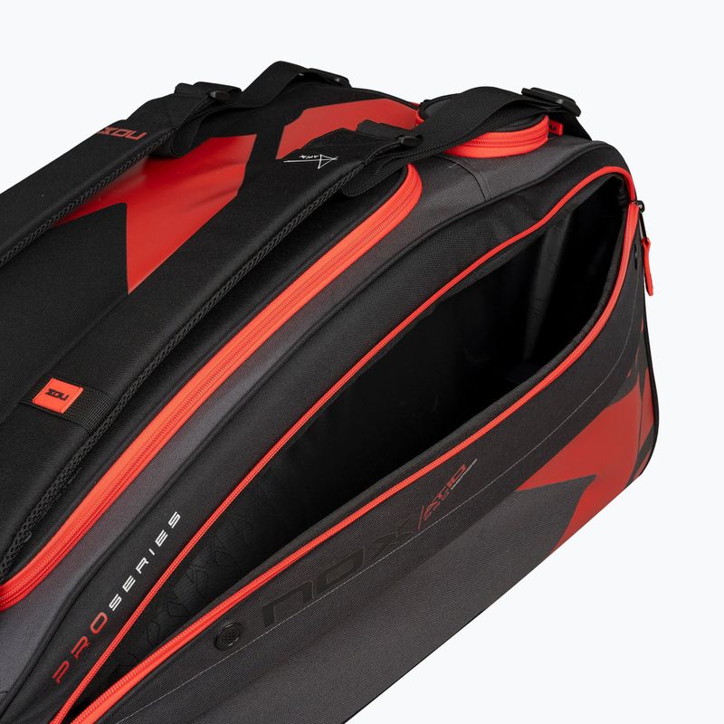Taška na padel NOX AT10 XXL Padelbag 90 l grey/orange 7