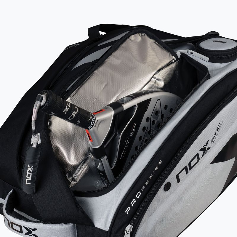 Taška na rakety NOX AT10 Competition XL Compact 80 l grey/black 13