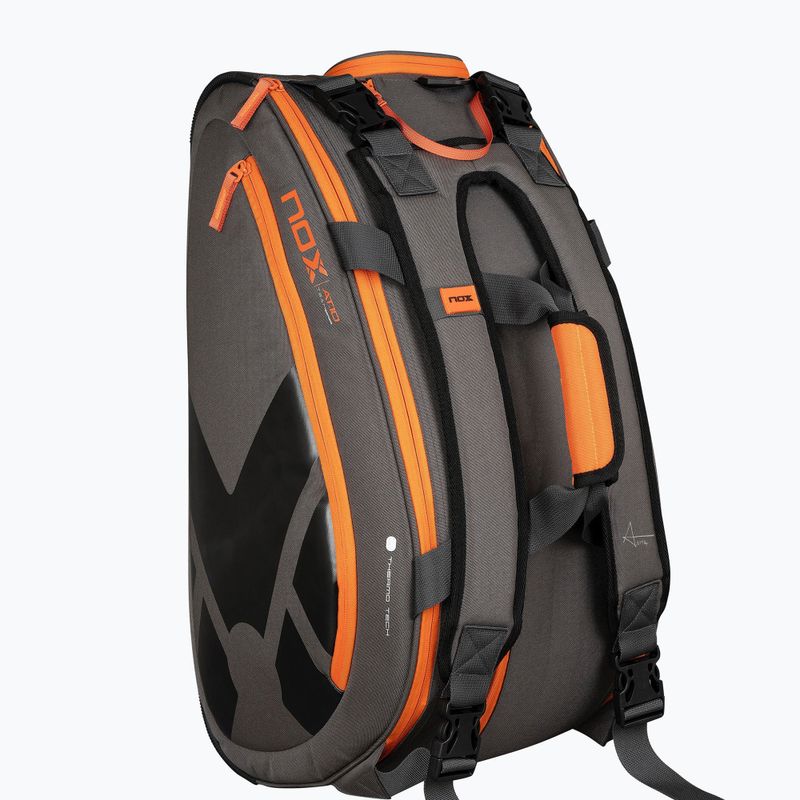 Taška na padel NOX AT10 Team 42 l grey/orange 3