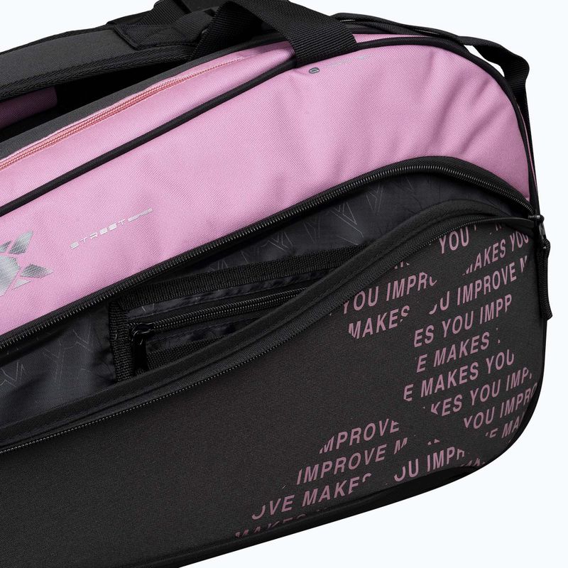 Taška na rakety NOX Street Series bag 45 l grey/pink 12