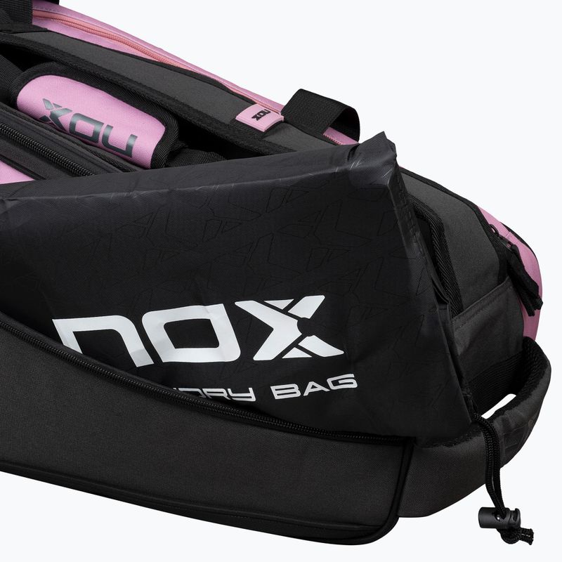 Taška na rakety NOX Street Series bag 45 l grey/pink 13